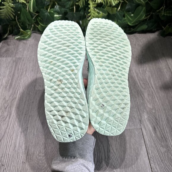 NoBull Ripstop Runner White Teal  Ombre Running Workout Shoes Womens Size 7 - Picture 7 of 9